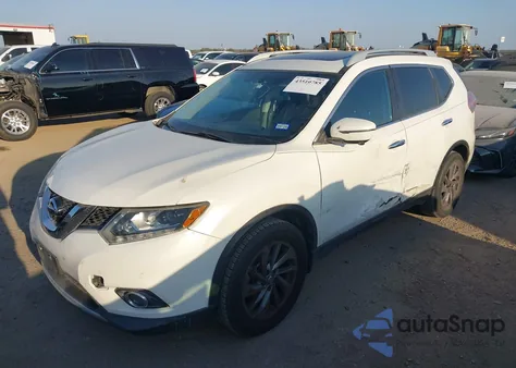 2016 Nissan Rogue Sl from USA, damaged, VIN 5N1AT2MTXGC781366